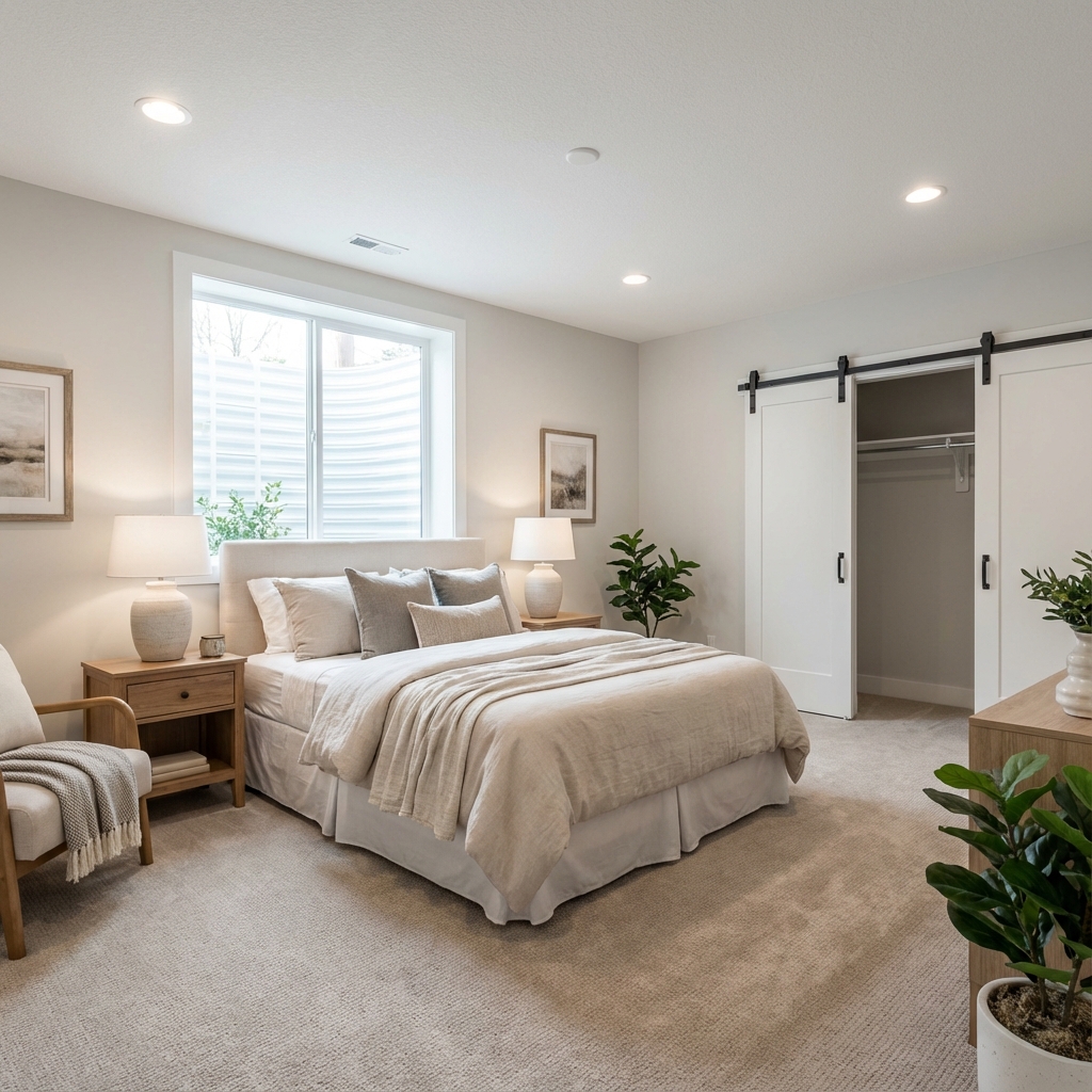Basement Bedroom Suite West Jordan