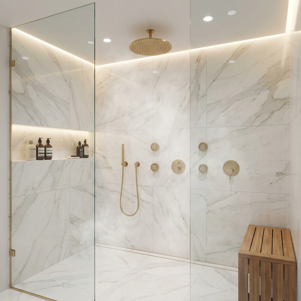 High-End Shower Installation West Jordan