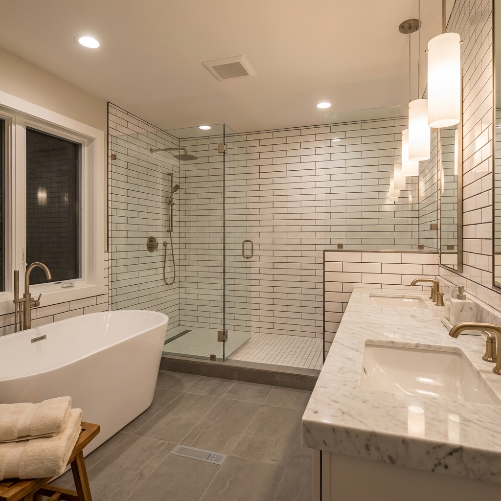 Luxury Spa Bathroom Renovation West Jordan